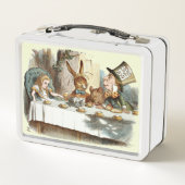 Alice in Wonderland Teaパーティー メタルランチボックス (裏面)