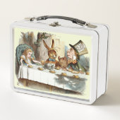 Alice in Wonderland Teaパーティー メタルランチボックス (正面)