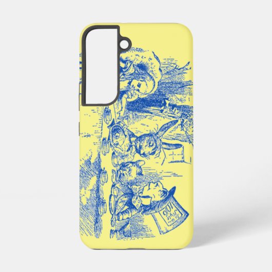 Alice in Wonderland Teaパーティー Samsung Galaxyケース (裏面)