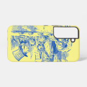 Alice in Wonderland Teaパーティー Samsung Galaxyケース (裏面横)