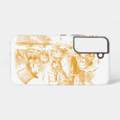 Alice in Wonderland Teaパーティー Samsung Galaxyケース (裏面横)