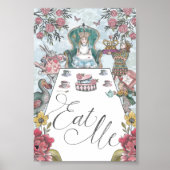 Alice in Wonderland Tea 食べパーティーMe ポスター (正面)