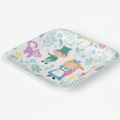 Alice in Wonderland Tea Baby Shower ペーパープレート (傾斜あり)