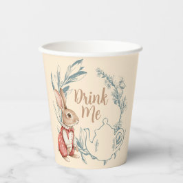 Alice in Wonderland Tea Drink Me 紙コップ