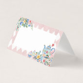 Alice in Wonderland Tea Party Birthday Food Label (正面)