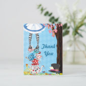 Alice in Wonderland Thank You Post Card ポストカード (スタンド正面)
