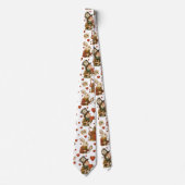 Alice in Wonderland Tie Vintage Mad Hatter ネクタイ (正面)