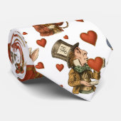 Alice in Wonderland Tie Vintage Mad Hatter ネクタイ (ロール)