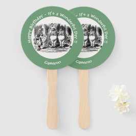 Alice in Wonderland Tweedledum & Tweedledeeパーティー ハンドファン