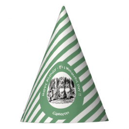 Alice in Wonderland Tweedledum & Tweedledeeパーティー パーティーハット