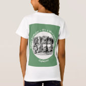 Alice in Wonderland Tweedledum & Tweedledeeパーティー Tシャツ (裏面)