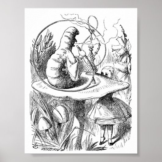 Alice in Wonderland Watch - The Caterpillar ポスター (正面)