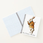   Alice in Wonderland - White Rabbit ノートブック (内部)