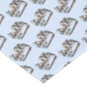 Alice in Wonderland White Rabbit Kaninchen pastel テーブルクロス (アングル)