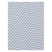 Alice in Wonderland White Rabbit Kaninchen pastel テーブルクロス (正面)