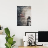 ALICE IN WONDERLAND & "WHY WOULD 離れ YOU"のサイン ポスター (ホームオフィス)