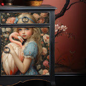 Alice in Wonderland with Flamingo 薄葉紙