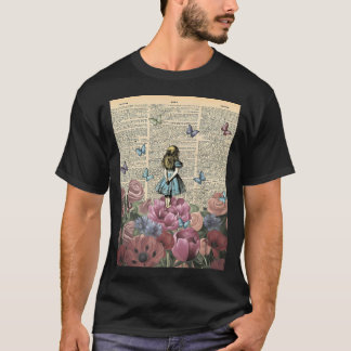 Alice In Wonderland - Wonderland Garden Tシャツ