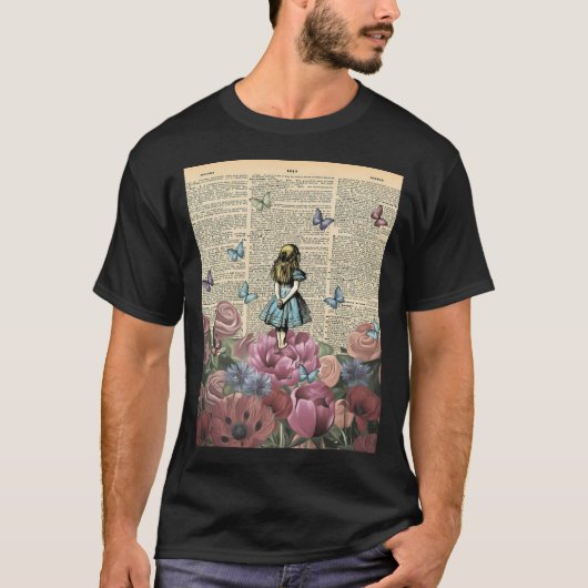 Alice In Wonderland - Wonderland Garden Tシャツ (正面)