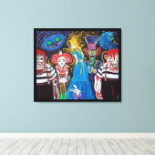 Alice in Zombieland Canvas Print キャンバスプリント (インサイチュ (ウッドフロア))