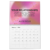 Alice Inoue Life Guidance 2025 カレンダー (2月 2026)