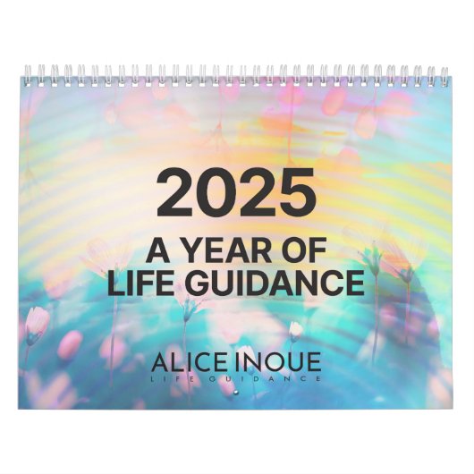 Alice Inoue Life Guidance 2025 カレンダー (カバー)