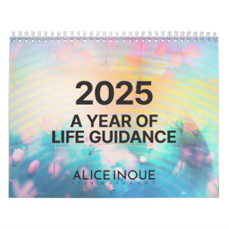 Alice Inoue Life Guidance 2025 カレンダー