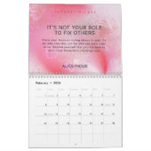 Alice Inoue Life Guidance 2026 Calendar カレンダー (2月 2026)