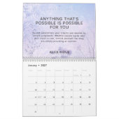 Alice Inoue Life Guidance 2026 Calendar カレンダー (1月 2027)