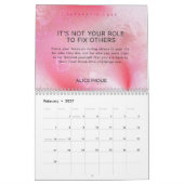 Alice Inoue Life Guidance 2026 Calendar カレンダー (2月 2027)