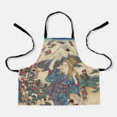 Alice Lost in Japan | Ukiyo-e Floating Wonderland エプロン (正面)