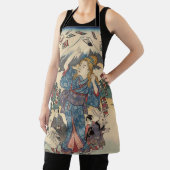 Alice Lost in Japan | Ukiyo-e Floating Wonderland エプロン (インサイチュ)