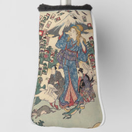 Alice Lost in Japan | Ukiyo-e Floating Wonderland ゴルフヘッドカバー