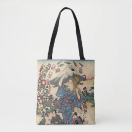 Alice Lost in Japan | Ukiyo-e Floating Wonderland トートバッグ