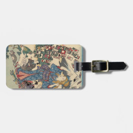 Alice Lost in Japan | Ukiyo-e Floating Wonderland ラゲッジタグ