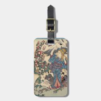 Alice Lost in Japan | Ukiyo-e Floating Wonderland ラゲッジタグ