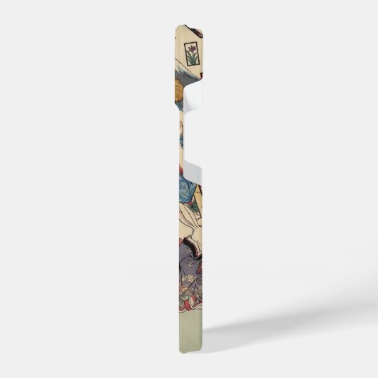 Alice Lost in Japan | Ukiyo-e Floating Wonderland iPhoneケース (左側面)