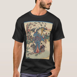 Alice Lost in Japan | Ukiyo-e Floating Wonderland Tシャツ