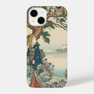 Alice Lost in Japan | Ukiyo-e Mad Journey iPhone 14ケース