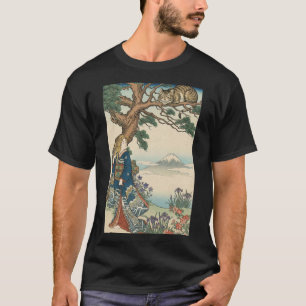 Alice Lost in Japan Ukiyo-e Mad Journey Tシャツ