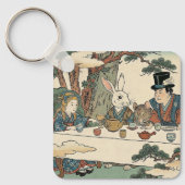 Alice Lost in Japan | Ukiyo-e Mad Tea Party キーホルダー (正面)