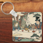 Alice Lost in Japan | Ukiyo-e Mad Tea Party キーホルダー (正面)