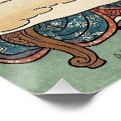 Alice Lost in Japan | Ukiyo-e Mad Tea Party ポスター (コーナー)