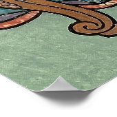 Alice Lost in Japan | Ukiyo-e Mad Tea Party ポスター (角)