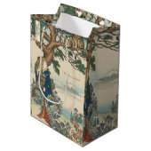 Alice Lost in Japan | Ukiyo-e Mad Tea Party ミディアムペーパーバッグ (正面アングル)