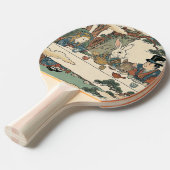 Alice Lost in Japan | Ukiyo-e Mad Tea Party 卓球ラケット (正面アングル)
