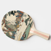 Alice Lost in Japan | Ukiyo-e Mad Tea Party 卓球ラケット (横)