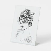 Alice M. McPherrin by Russell L. Swigert 1917アート 台座サイン (正面)