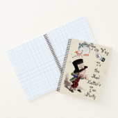 Alice -  Mad Hatter Tea Party 1865  ノートブック (内部)