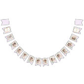 Alice Onederland, 1st birthday Monthly photo バンティングフラッグ (全)